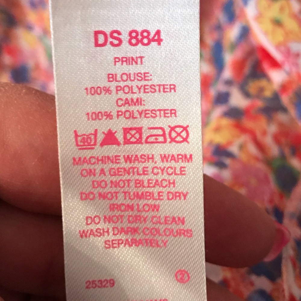 Simply Be Gorgeous sheer Floral high low hem Tunic - Picture 3 of 8